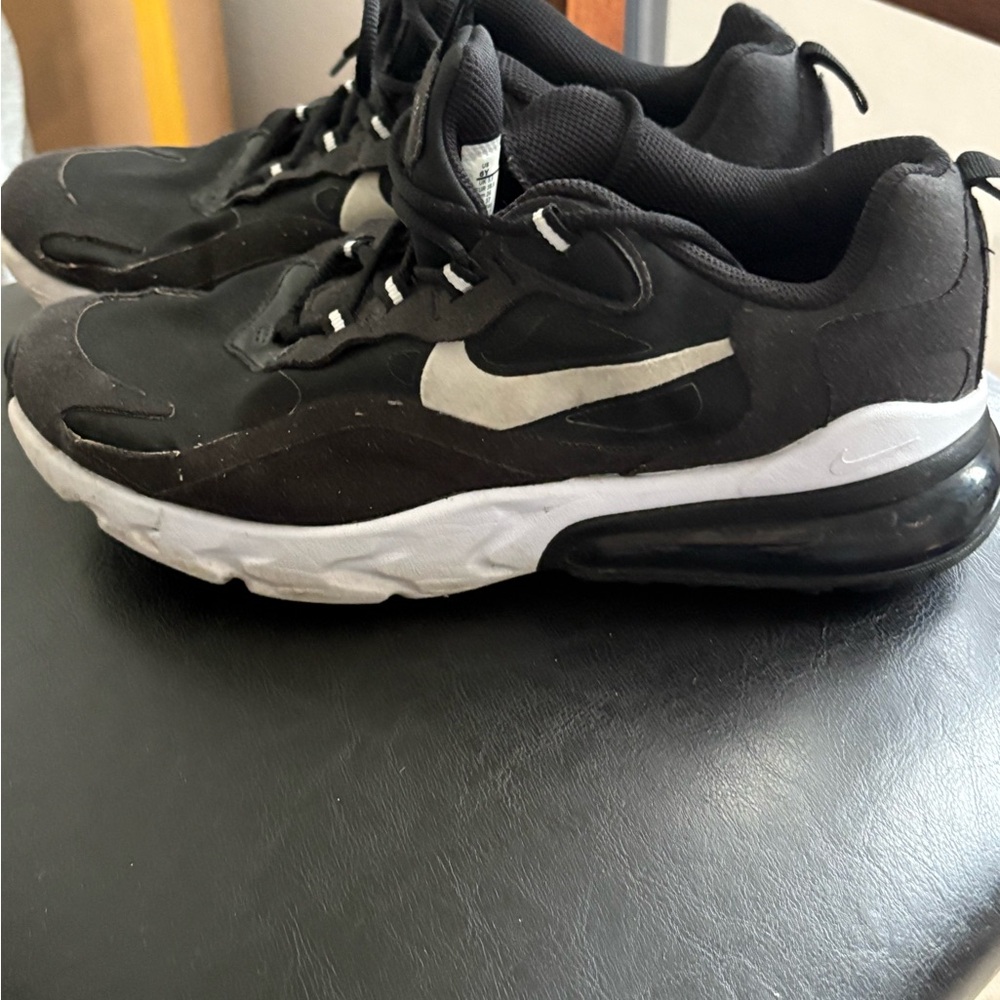 Nike Air Max Black and White Shoes